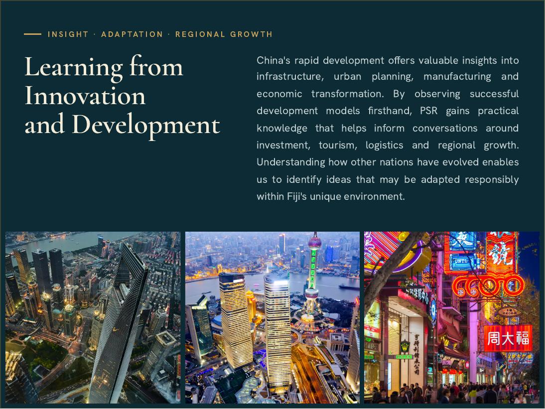 Learning from Innovation and Development · PSR